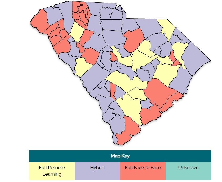 Districts' operational status